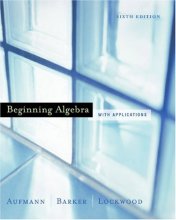 Cover art for Beginning Algebra with Applications