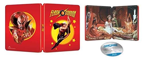 Cover art for Flash Gordon Limited Edition Steelbook Blu-ray (1980)