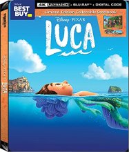 Cover art for Luca (Limited Edition Steelbook) [4K Ultra HD + Blu-ray + Digital HD]