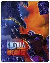Cover art for Godzilla vs. Kong 4K Ultra HD Steelbook [Digital Copy] [4K Ultra HD Blu-ray/Blu-ray] [Only @ Best Buy] [2020]