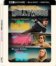Cover art for Once Upon a Time in... Hollywood (Limited Edition Steelbook) [4K Ultra HD + Blu-ray + Digital HD]