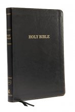 Cover art for KJV Holy Bible: Large Print Thinline Bible, Black Leathersoft, Red Letter, Comfort Print: King James Version