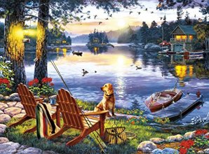 Cover art for Buffalo Games - Darrell Bush - Twillight's Calm - 1000 Piece Jigsaw Puzzle