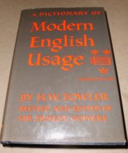 Cover art for Modern English Usage (Second Edition) (Oxford)