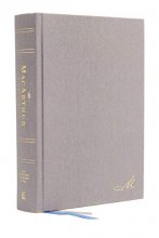 Cover art for NASB, MacArthur Study Bible, 2nd Edition, Hardcover, Gray, Comfort Print: Unleashing God's Truth One Verse at a Time
