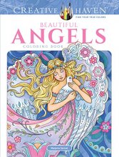 Cover art for Creative Haven Beautiful Angels Coloring Book: Relax & Unwind with 31 Stress-Relieving Illustrations (Creative Haven Coloring Books)