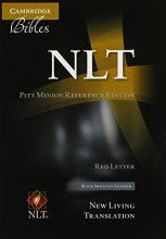 Cover art for NLT Pitt Minion Reference Bible, Red Letter, Black Imitation Leather NL442:XR (Cambridge Bibles)