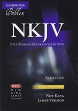 Cover art for NKJV Pitt Minion Reference Bible, Black Calf Split Leather, Red-letter Text, NK444:XR