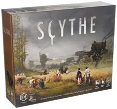 Cover art for Stonemaier Games Scythe Board Game - An Engine-Building, Area Control for 1-5 Players, Ages 14+, Gray