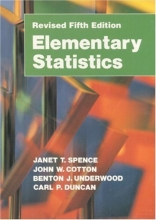 Cover art for Elementary Statistics, Revised (5th Edition)