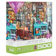 Cover art for Eurographics Puzzle 500 Pieces - The Potting Shed