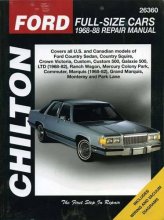 Cover art for Ford Full-Size Cars, 1968-88 (Chilton Total Car Care Series Manuals)