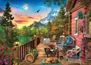 Cover art for Ceaco Weekend Retreat Collection Mountain View Jigsaw Puzzle, 1000 Pieces