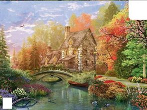 Cover art for Jigsaw Puzzle - Country Manors by Dominic Davison - 1000 pieces - 73 x 48.5 cm