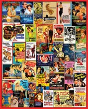 Cover art for White Mountain Puzzles - Classic Movie Posters - 1,000 Piece Jigsaw Puzzle