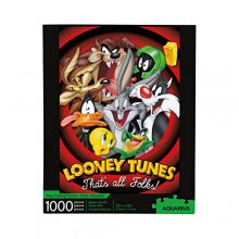 Cover art for AQUARIUS Looney Tunes Puzzle (1000 Piece Jigsaw Puzzle) - Glare Free - Precision Fit - Officially Licensed Looney Tunes Merchandise & Collectibles - 20 x 28 Inches