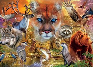 Cover art for Ceaco - Animal Kingdom - Mammals - 1000 Piece Jigsaw Puzzle