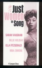 Cover art for Just Women Of Song Featuring Sarah Vaughan, Billie Holiday, Ella Fitzgerald, Nina Simone (46 Titles)