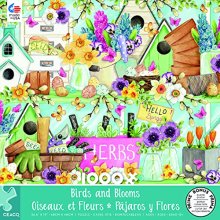 Cover art for CEACO Birds & Blooms Spring Is In The Air 1000 Piece Puzzle