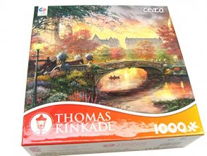 Cover art for 1000 Piece Thomas Kinkade 'Autumn in New York' Jigsaw Puzzle (3310-53)