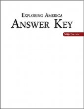 Cover art for Exploring America Answer Key