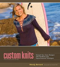 Cover art for Custom Knits: Unleash Your Inner Designer with Top-Down and Improvisational Techniques