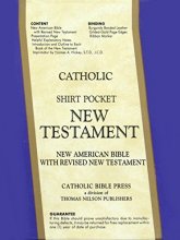 Cover art for Holy Bible: New American Bible Shirt Pocket New Testament/9005Bg/Burgandy/Bonded Leather
