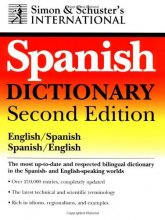 Cover art for Simon & Schuster's International Spanish Dictionary