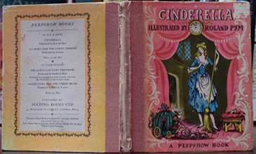 Cover art for Cinderella. A Peepshow Book