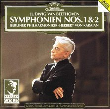 Cover art for Beethoven: Symphonies Nos.1 & 2