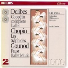 Cover art for Delibes: Coppelia / Chopin: Les Sylphides / Gounod: Faust