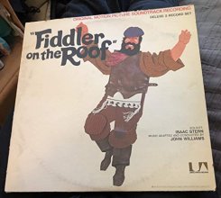 Cover art for 1971 Fiddler on the Roof Soundtrack Vinyl LP Record