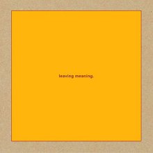 Cover art for leaving meaning.