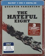 Cover art for The Hateful Eight SteelBook (Blu-ray / DVD / Digital HD)