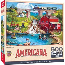 Cover art for 500 Piece Jigsaw Puzzle for Adult, Family, Or Kids - Labor Day 1909 by Masterpieces - 19.25"X26.75" - Family Owned American Puzzle Company