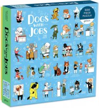 Cover art for Dogs with Jobs Puzzle, 500 Pieces, 20” x 20”