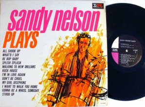 Cover art for Sandy Nelson Plays