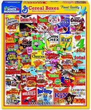 Cover art for White Mountain Puzzles Cereal Boxes - 1000 Piece Jigsaw Puzzle