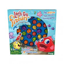 Cover art for Let's Go Fishin' Game by Pressman - The Original Fast-Action Fishing Game!