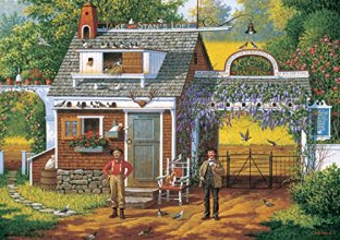 Cover art for Buffalo Games Charles Wysocki: Pigeon Pals - 300 Piece Jigsaw Puzzle by Buffalo Games