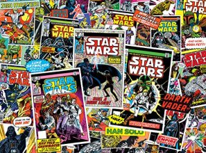 Cover art for Buffalo Games Star Wars Collage: Classic Comic Books - 1000 Piece Jigsaw Puzzle