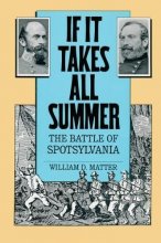 Cover art for If It Takes All Summer: The Battle of Spotsylvania (Civil War America)