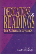 Cover art for Dedications and Readings for Church Events