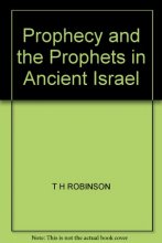 Cover art for Prophecy and the Prophets in Ancient Israel