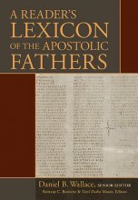 Cover art for A Reader's Lexicon of the Apostolic Fathers