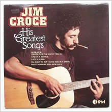 Cover art for Jim Croce - His Greatest Songs - K-Tel - NE 1059, K-Tel - NE1059