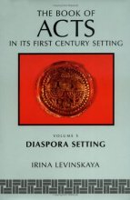 Cover art for The Book of Acts in Its First Century Setting Vol. 5: Diaspora Setting