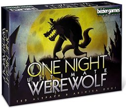 Cover art for Bezier board Games One Night Ultimate Werewolf Black