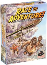 Cover art for Race to Adventure Board Game Evil Hat Productions