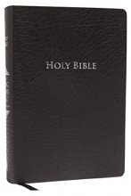 Cover art for KJV Study Bible, Large Print, Bonded Leather, Black, Thumb Indexed, Red Letter: Second Edition (Signature)
